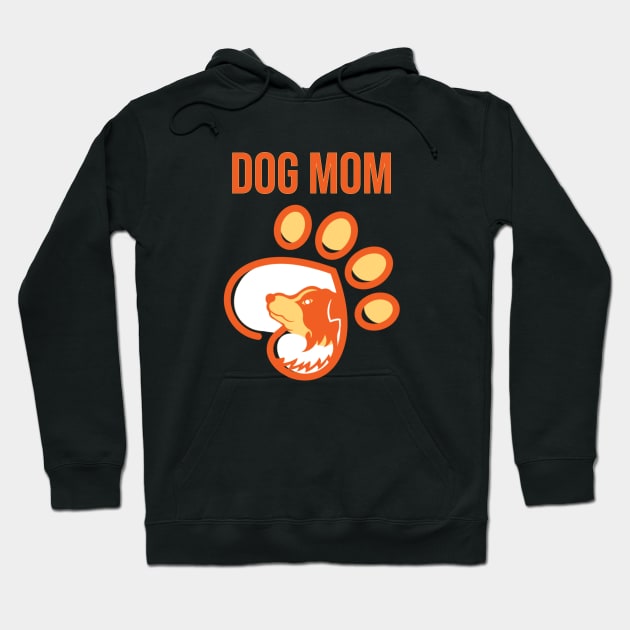 Dog Mom Day Hoodie by anbartshirts